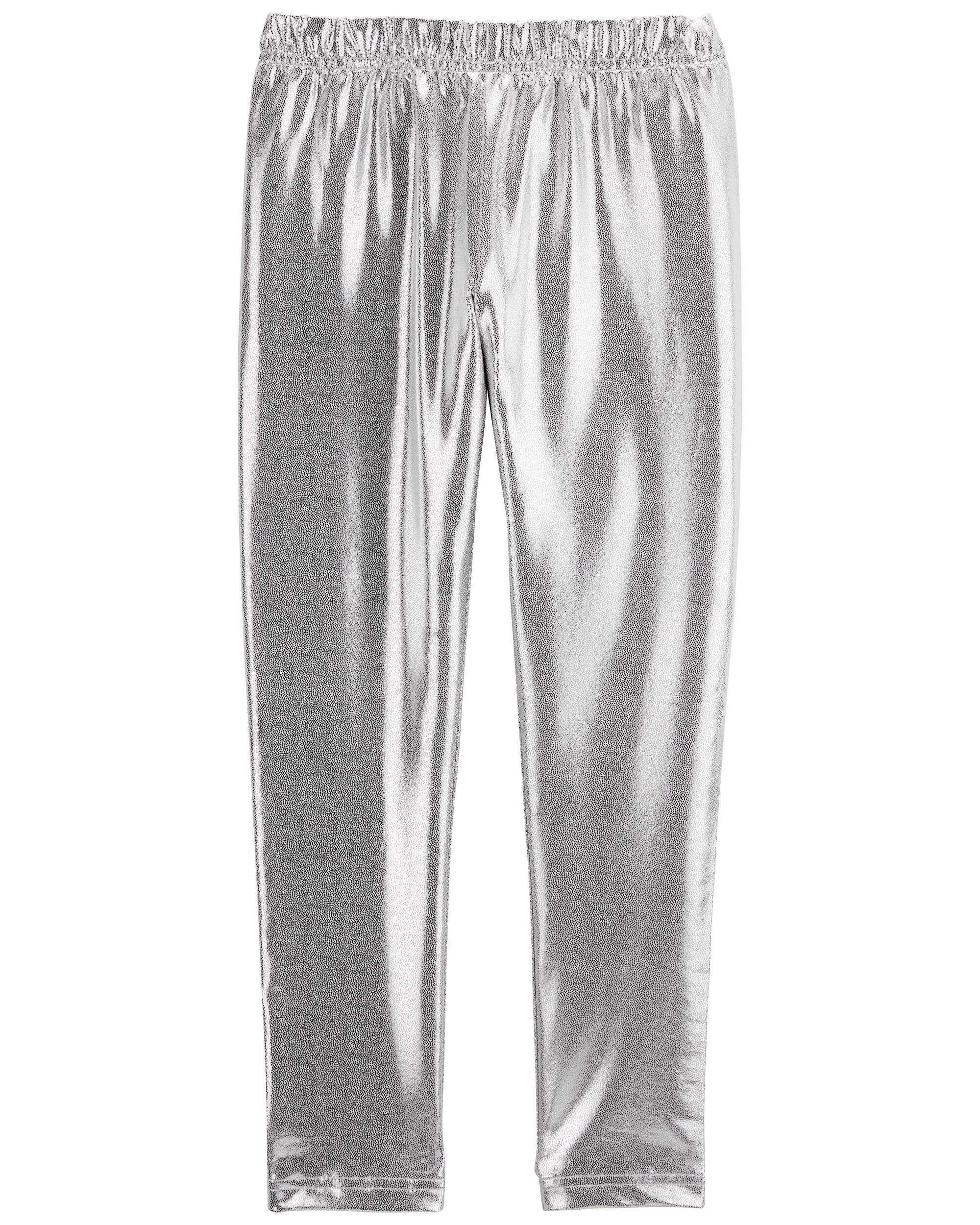 Toddler metallic leggings sales