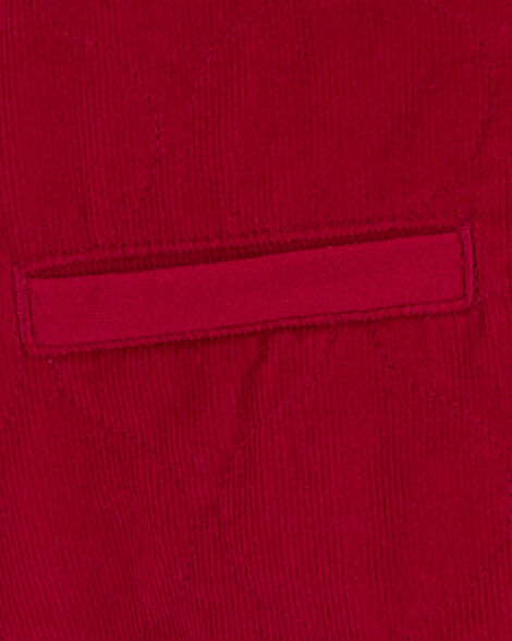  Product image 2 of Baby Corduroy Hooded Quilted Jacket