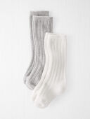 Neutral - Baby 2-Pack Slip Resistant Socks, Selected