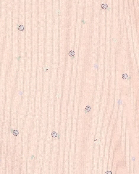 Baby 3-Piece Chambray Outfit Set - Chambray/Pink