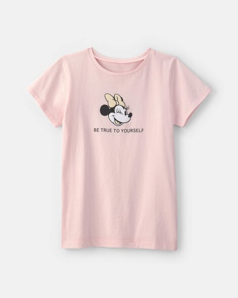 girls disney© minnie mouse graphic tee - pink