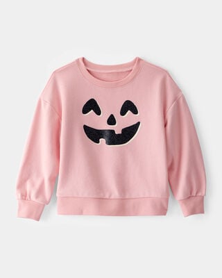 Toddler 2-Piece Hey Boo Halloween Outfit Set - Cream