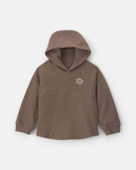 Toddler Boy Hoodie - Brown