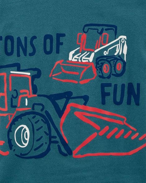  Product image 2 of Toddler Construction Tons Of Fun Graphic Tee
