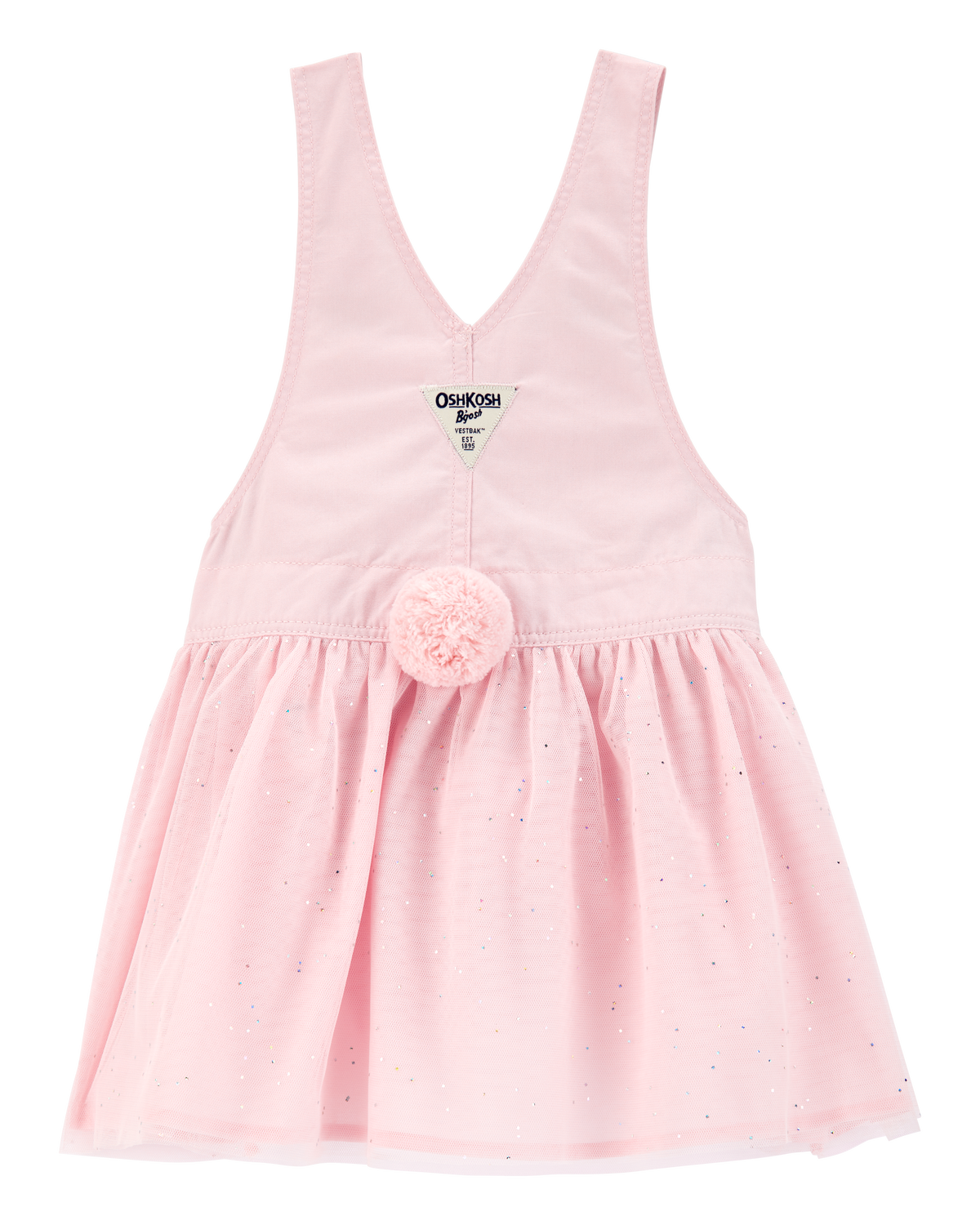 Baby Bunny Glitter Jumper Dress - Pink - OshKosh | Carter's