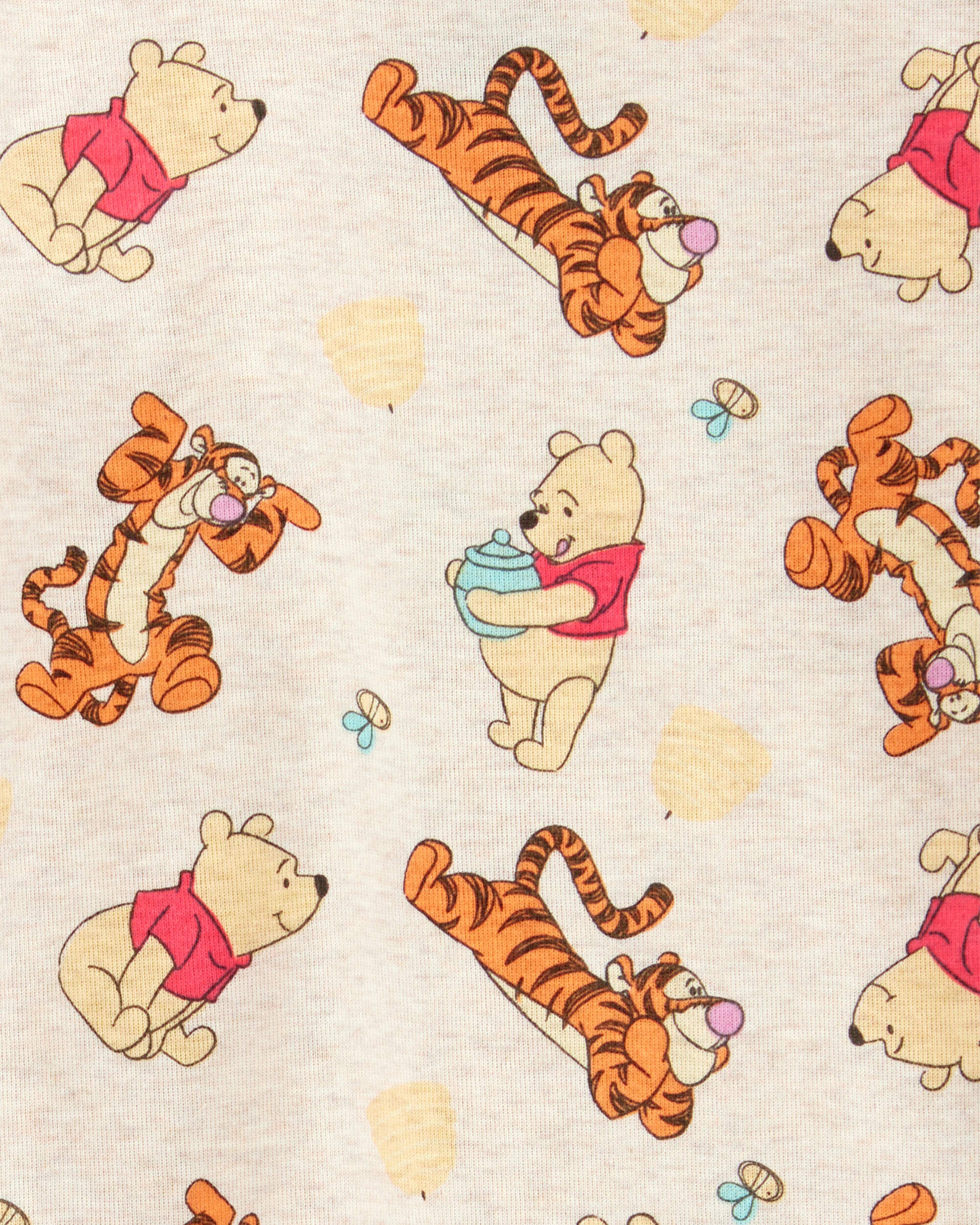 familiar - pooh Toddler Boy Winnie The Pooh Snug Fit Cotton 2-Piece Pajamas