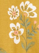 Mustard - Baby Floral 2-Way Zip Cotton Sleep & Play Pajamas, Selected