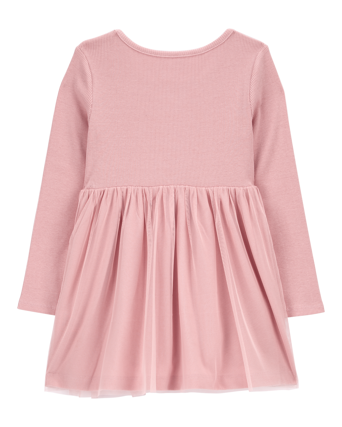 Toddler Tulle Long-Sleeve Jersey Dress - Carter's | Carter's