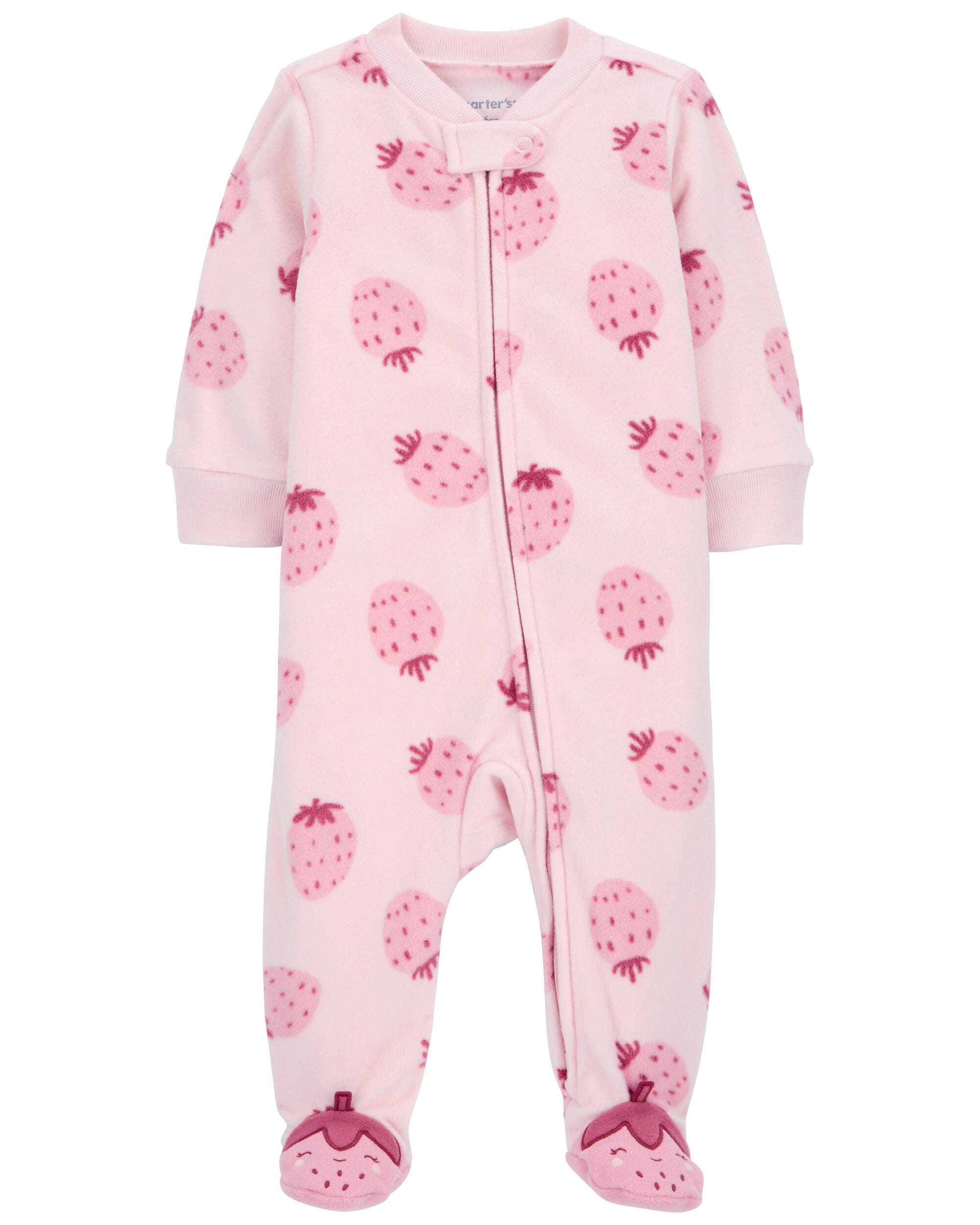 Baby Girl Footless Pajamas Carter s