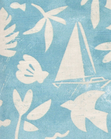  Product image 4 of Baby 3-Piece Beach Print Little Short Set