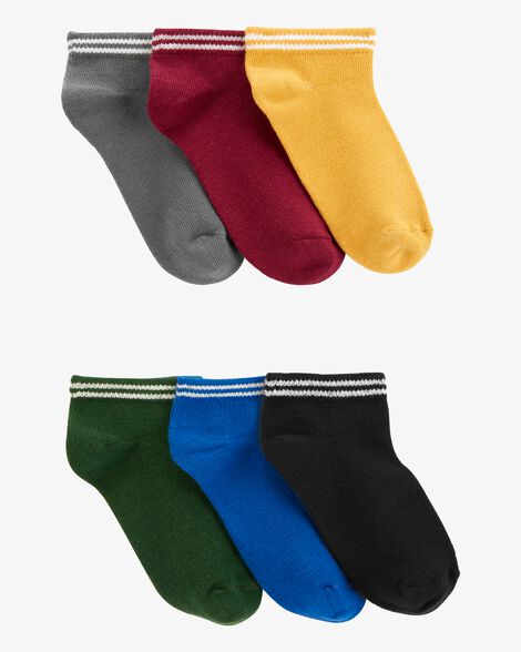  Product image 1 of Kid 6-Pack No-Show Socks