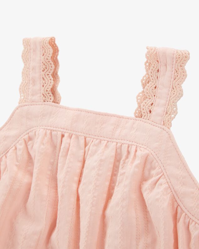 Product image 2 of Baby 3-Piece Lace Trim Outfit Set
