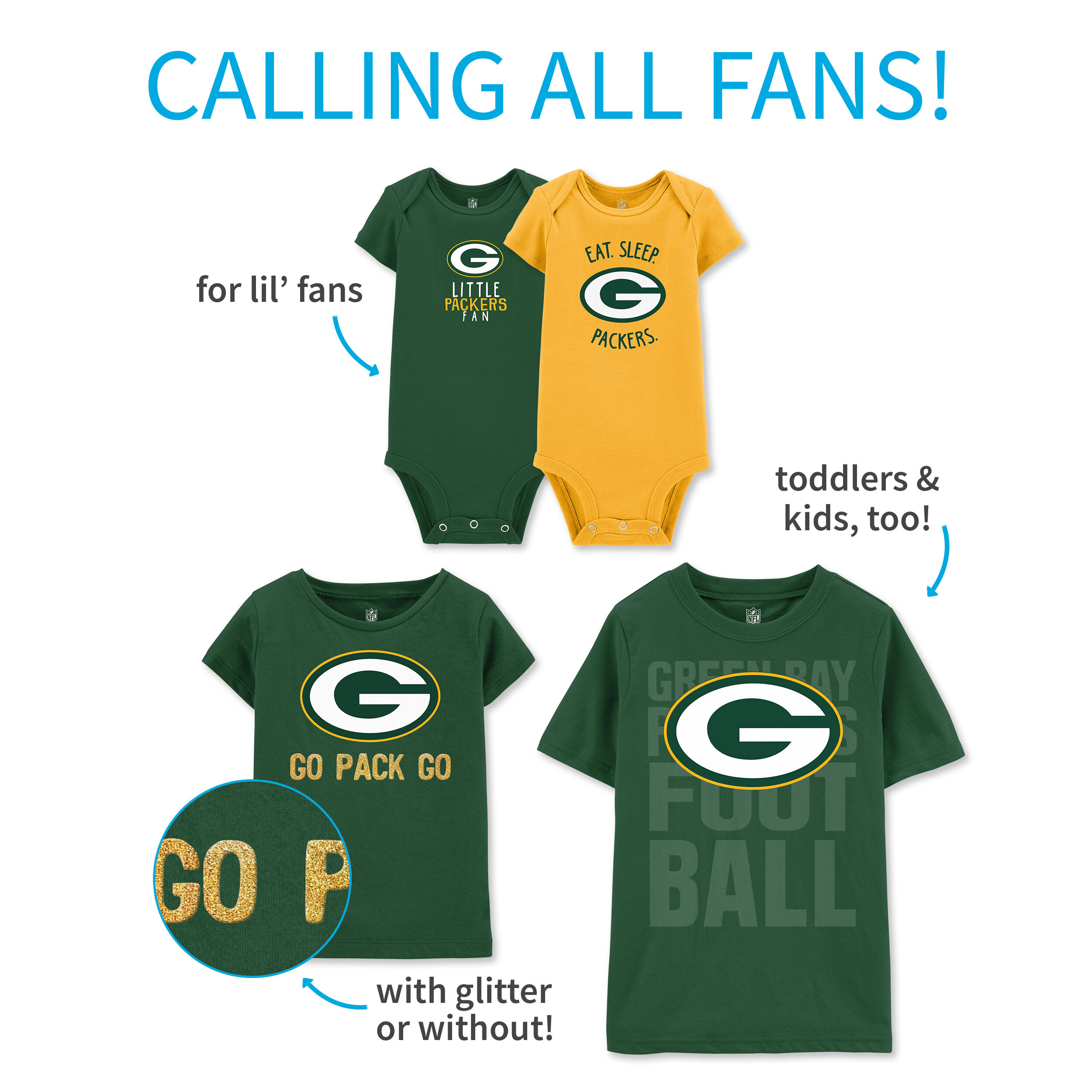 Toddler Packers NFL Green Bay Packers 