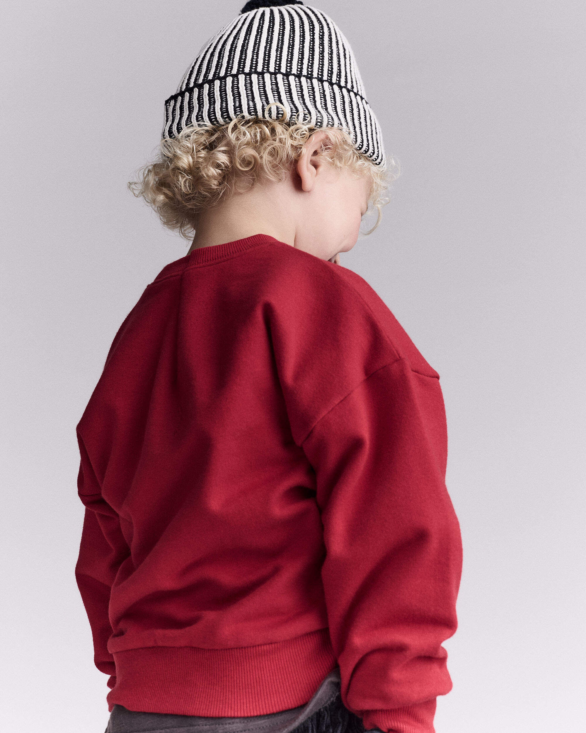 Toddler  'Better Not Pout'  Dolman-Sleeve Sweatshirt - Red