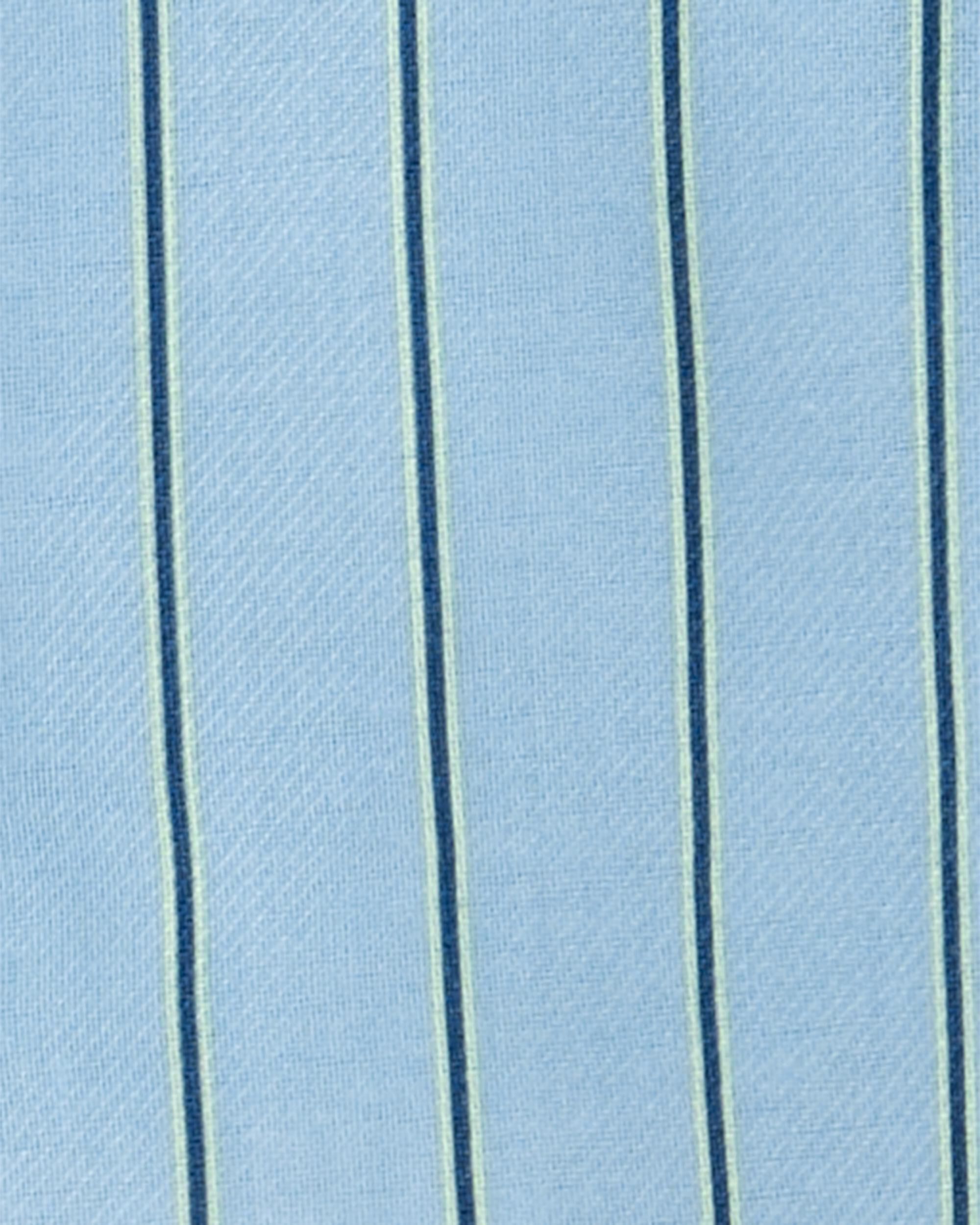 Kid Striped Loose Fit 2-Piece Pajamas