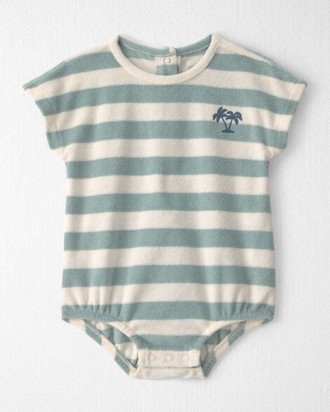 Baby Terry Bubble Made with Organic Cotton in Stripes