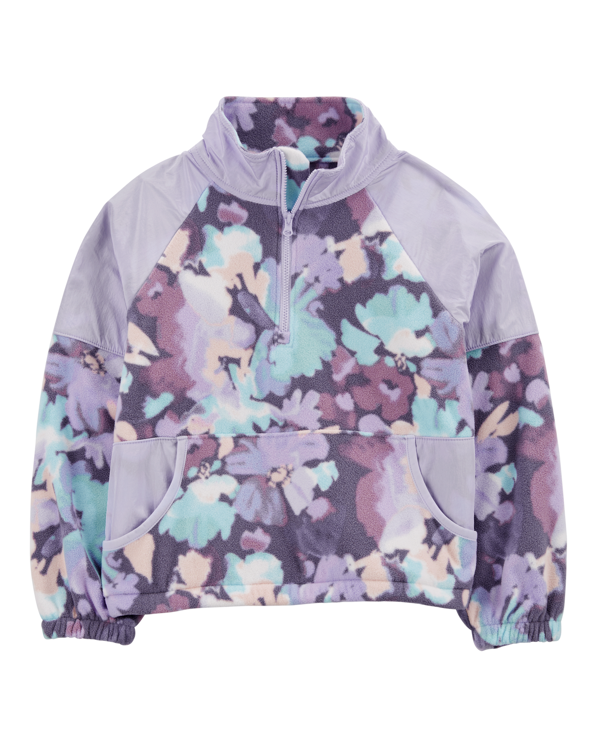 SALEで更にお買得 Kid Floral Fleece Pullover - Purple - OshKosh | Carter's トップス