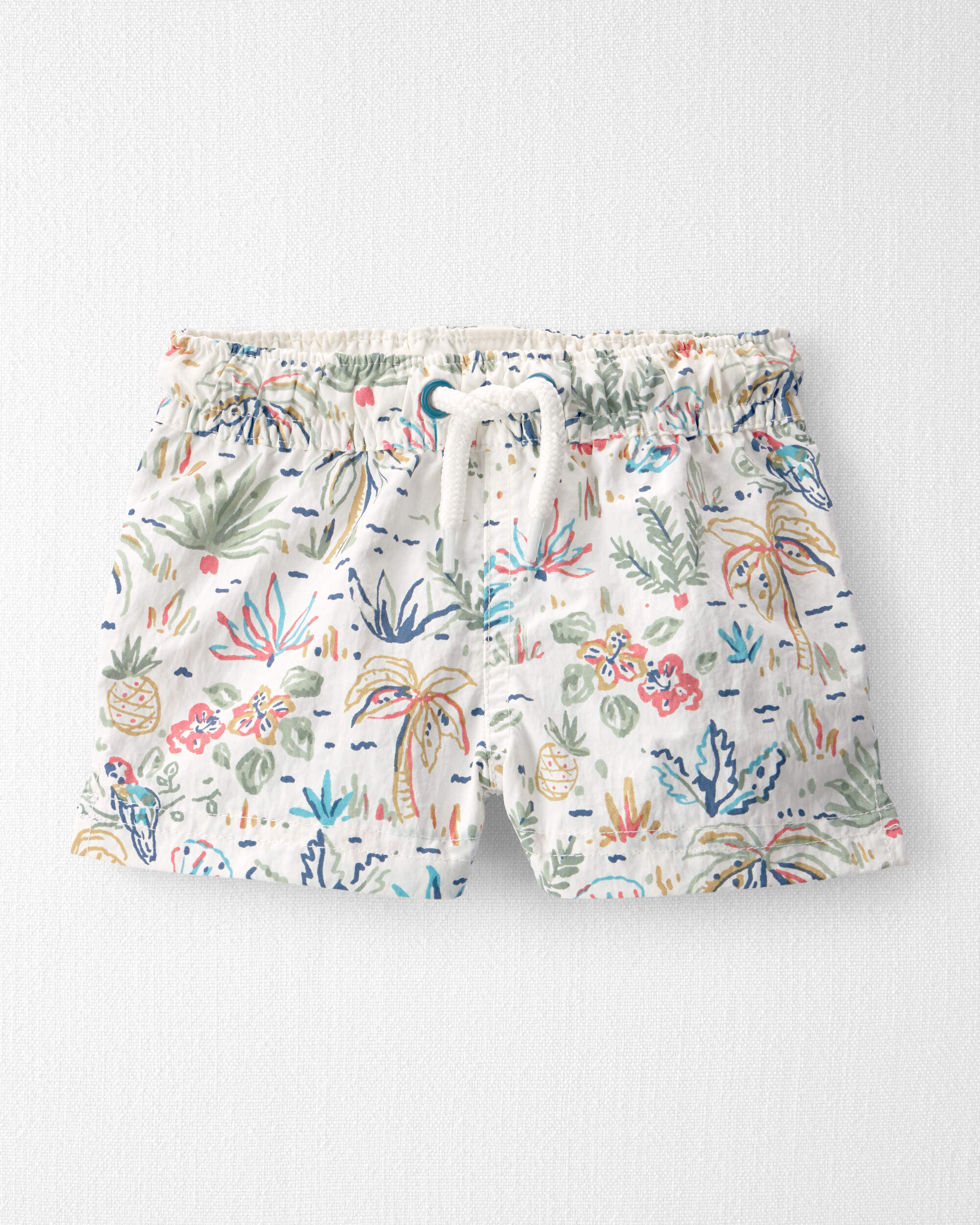Little Planet Baby Boy Recycled Swim Trunks in Tropical Paradise 12M Tropical Paradise 18$
