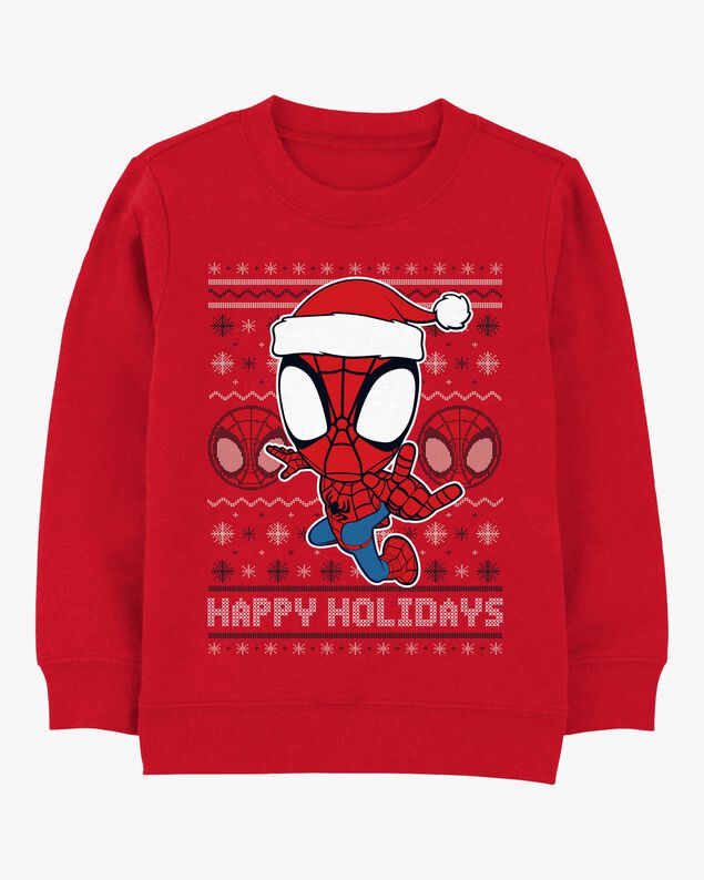 Product image 1 of Toddler Spider-Man Christmas Pullover