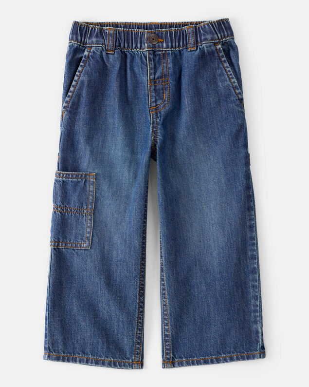 Product image 1 of Toddler Boy Denim Carpenter Jeans - Blue