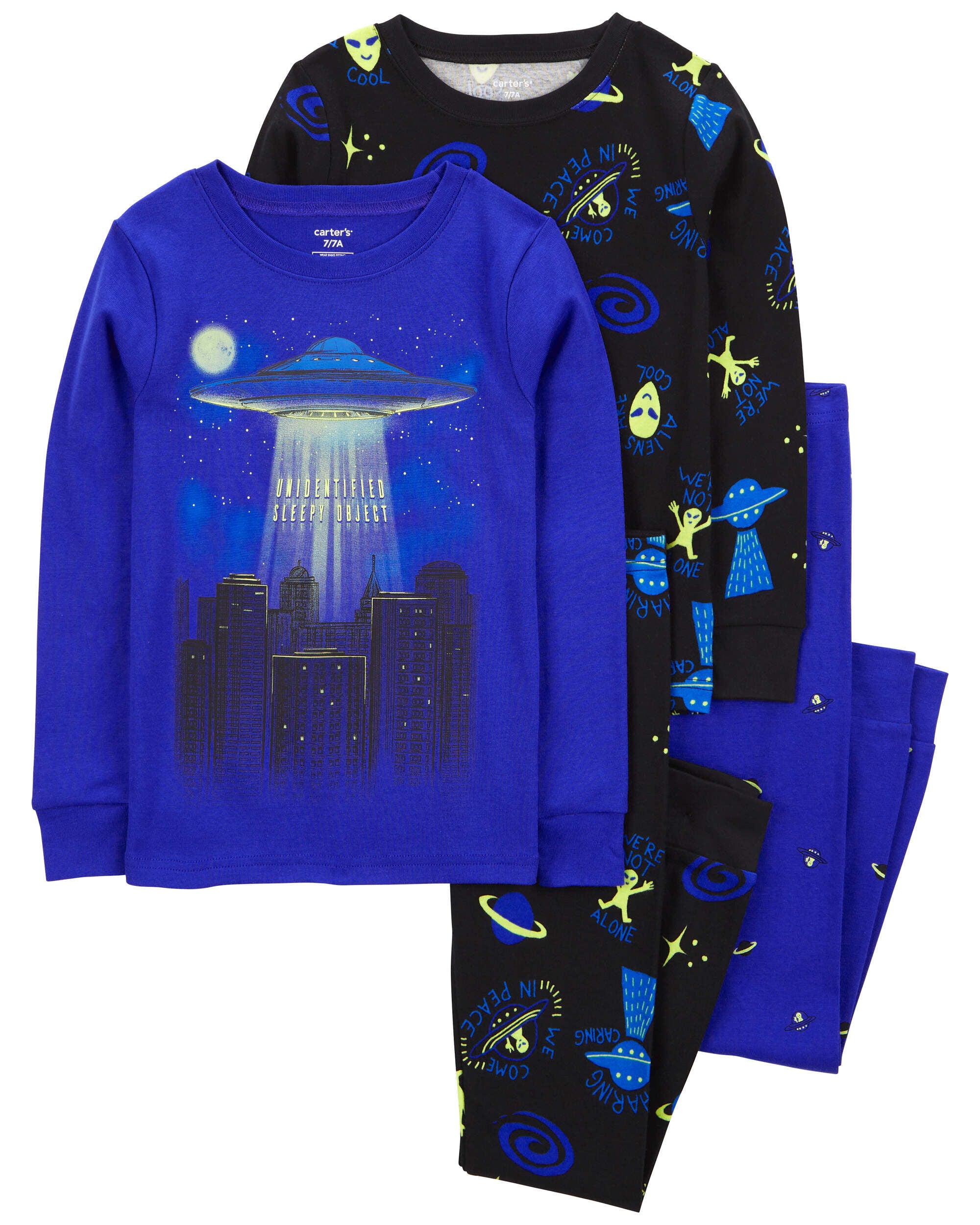 Kid 4 Piece Ninja 100 Snug Fit Cotton Pajamas Carter s Carter s