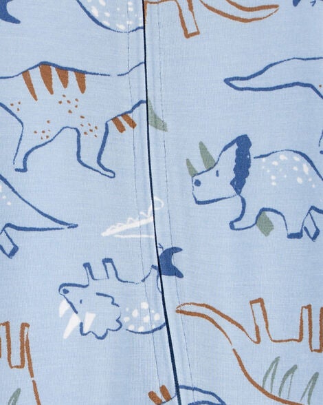  Product image 3 of Baby Dinosaur Zip-Up PurelySoft Sleep & Play Pajamas