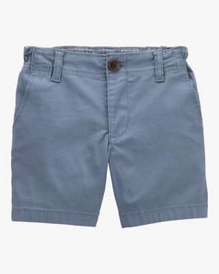 Product image 1 of Toddler Flat-Front Shorts - Blue