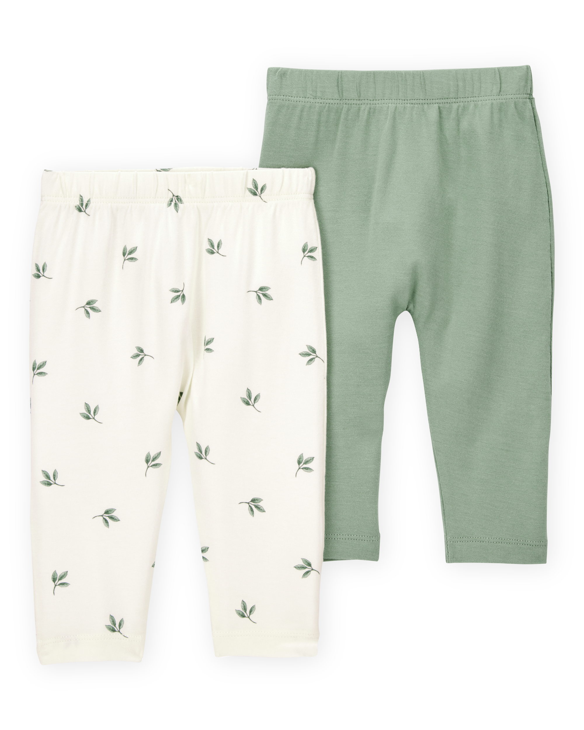 Baby Girl 2-Pack PurelySoft Pull-On Pants
