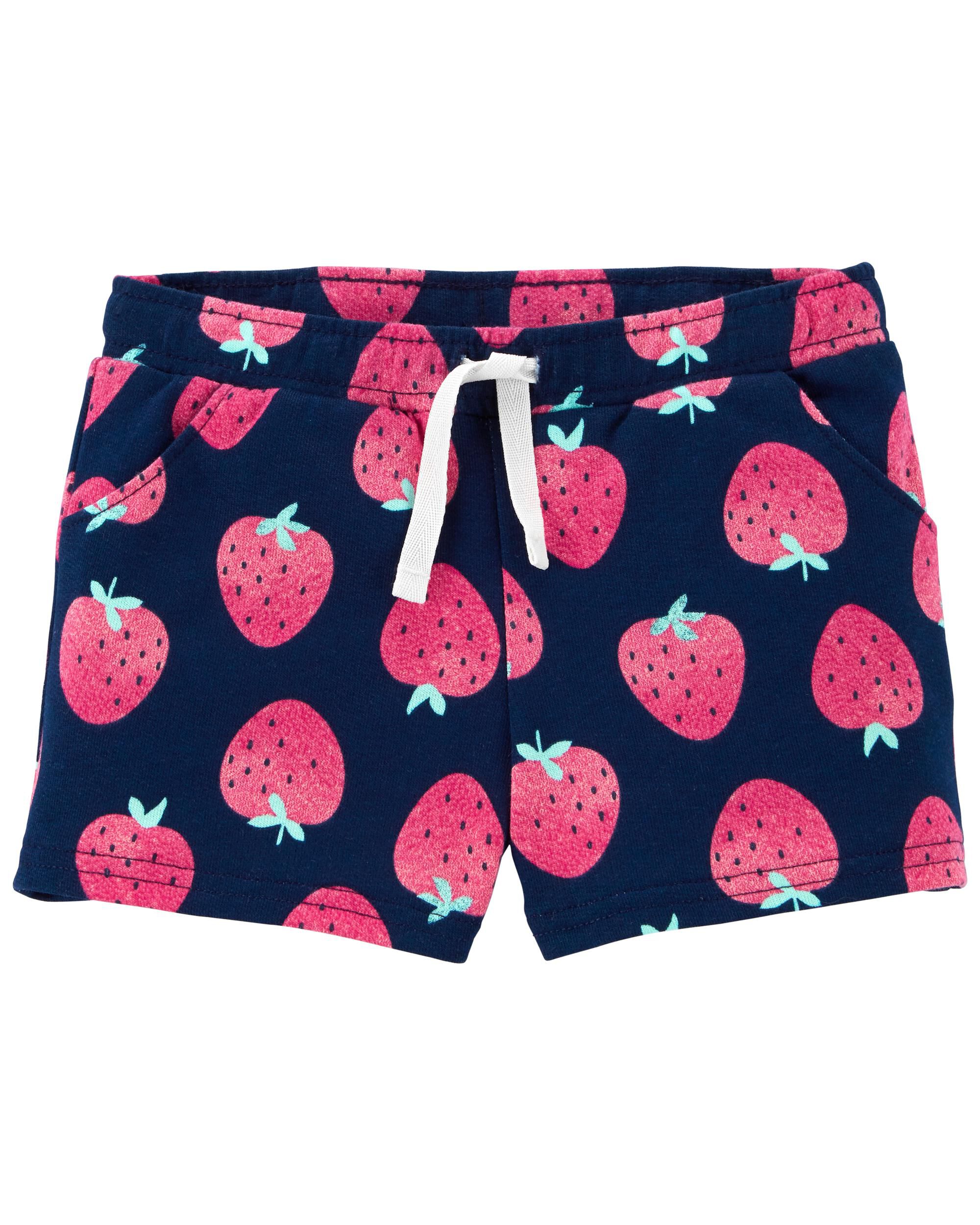 *DOORBUSTER* Strawberry Pull-On Shorts