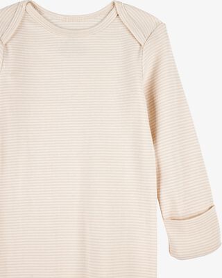 Product image 2 of Baby 2-Pack Sleeper Gowns - Ivory/Tan