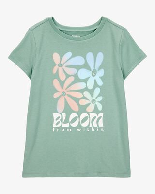 Product image 1 of Kid Bloom Short-Sleeve Graphic Tee - Green