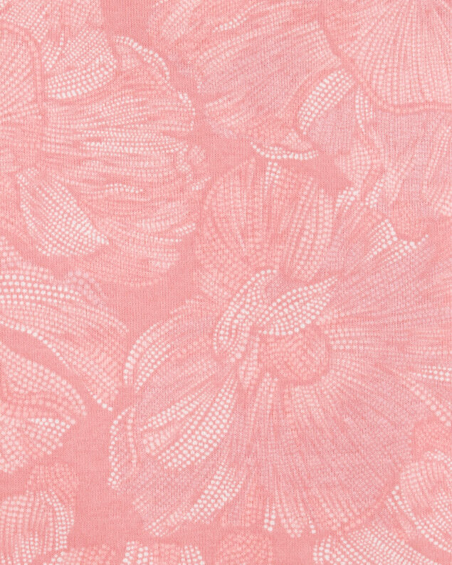Product image 2 of Kid Floral Ribbed Tank Top - Pink