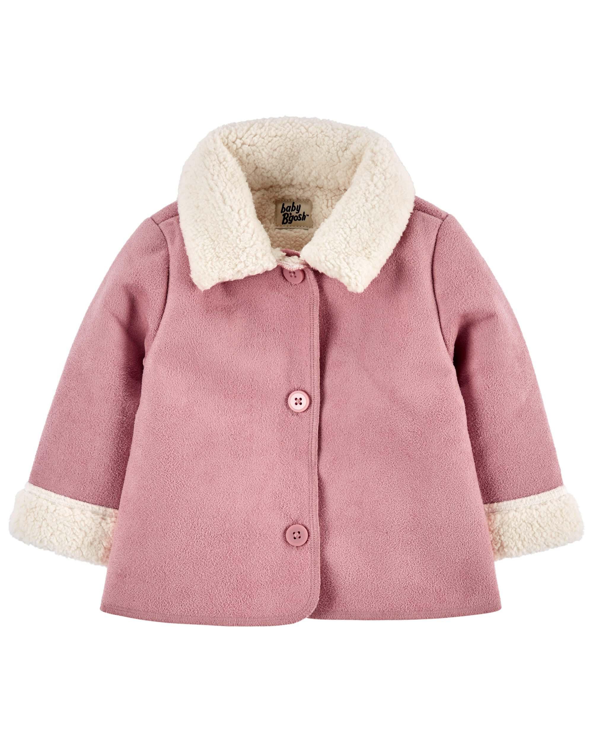 Baby Sherpa Faux Suede Jacket - OshKosh | Carter's