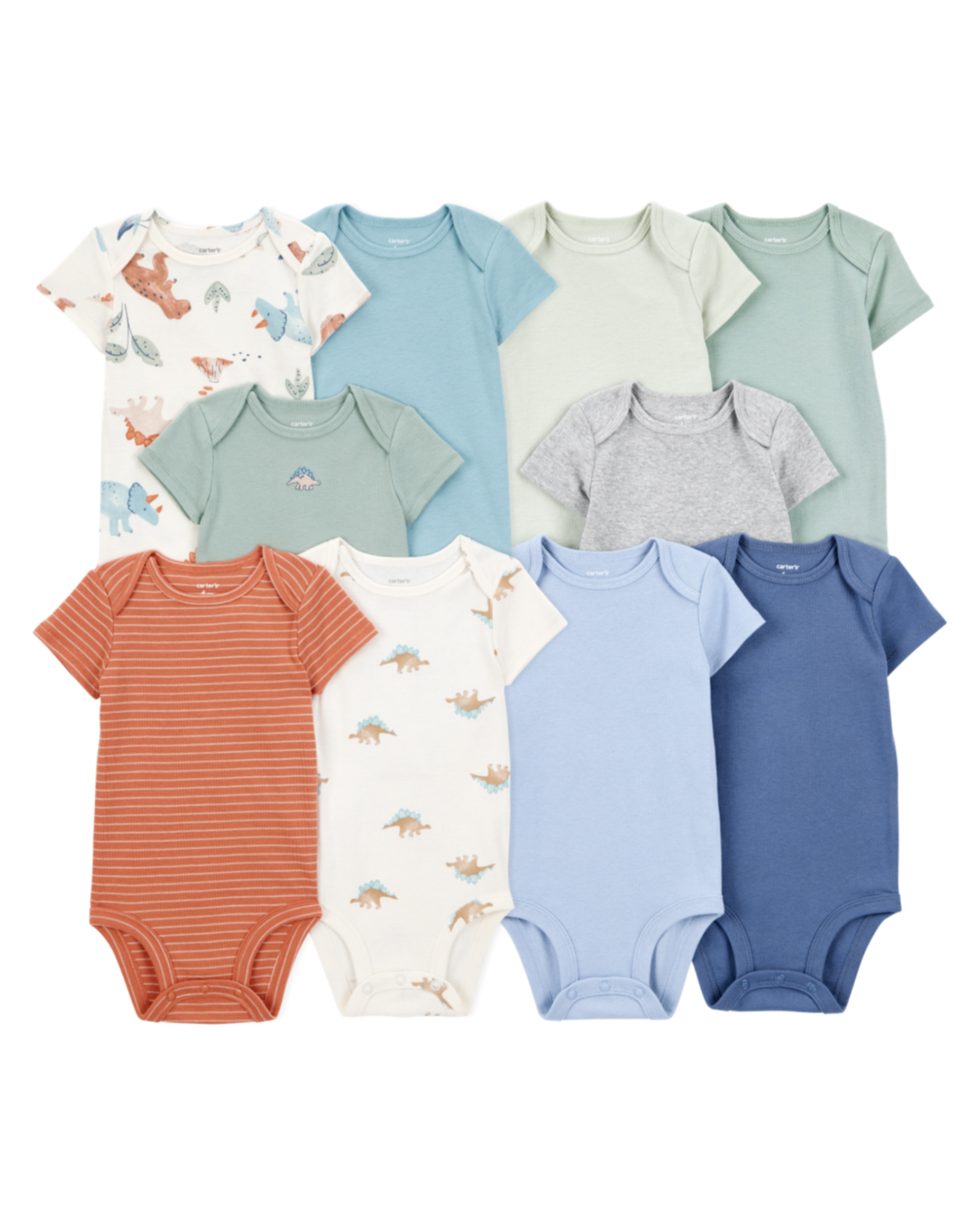 Baby 10-Pack Short-Sleeve Bodysuits