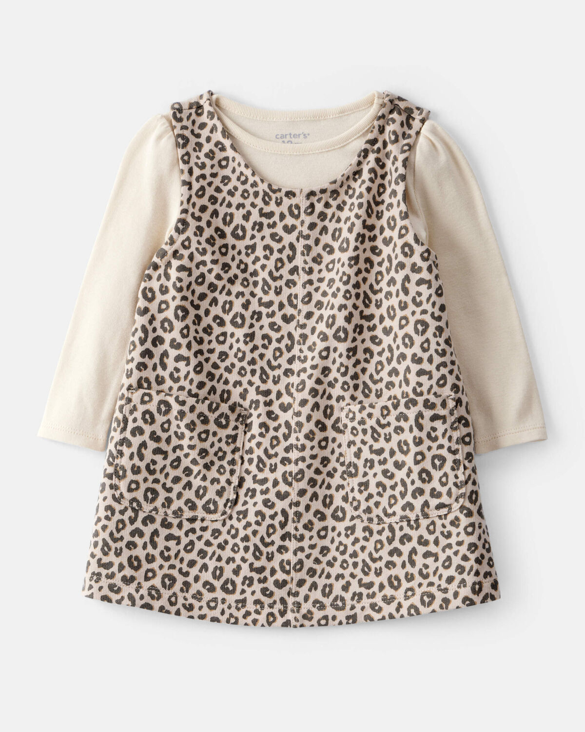 Baby 2-Piece Leopard Print Set with Headband