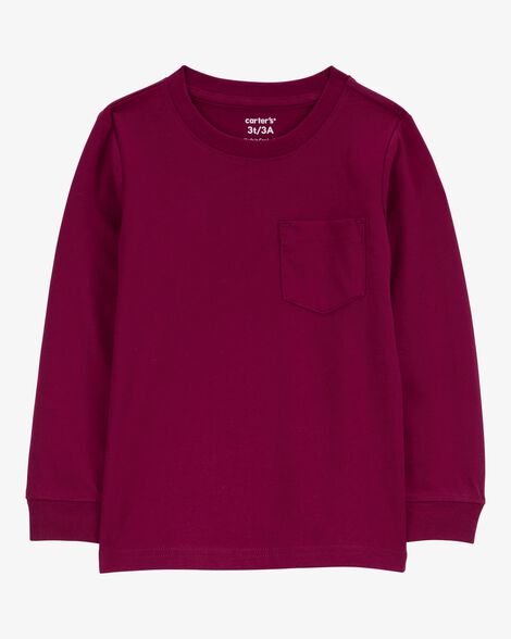  Product image 1 of Toddler Long-Sleeve Pocket Tee