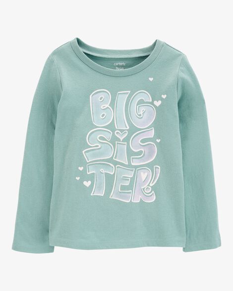  Product image 1 of Toddler Big Sister Long-Sleeve Graphic Tee