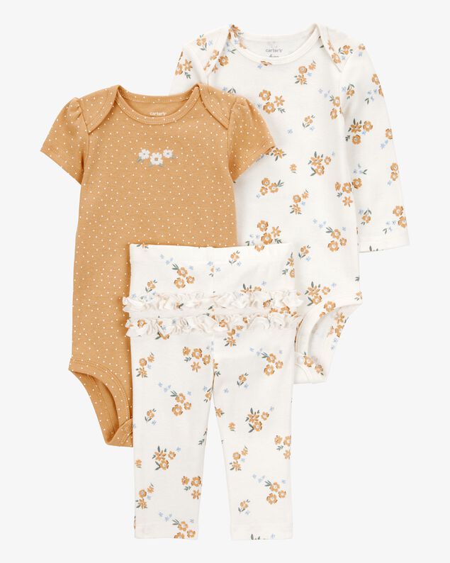 Product image 1 of Baby 3-Piece Floral Little Character Set®