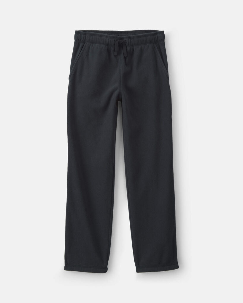 Carter's boys fleece wide-leg pants 10 Black