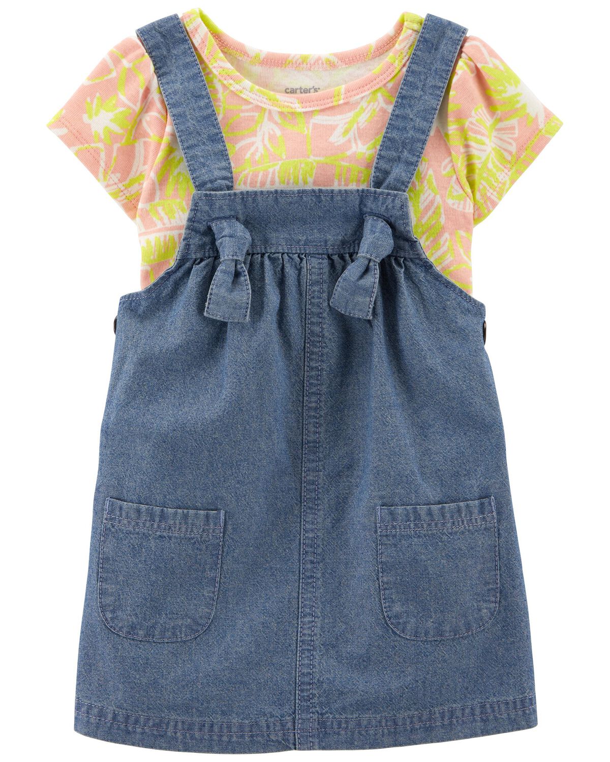 Baby 2Piece Bodysuit & Chambray Skirtall Set Carter's Carter's