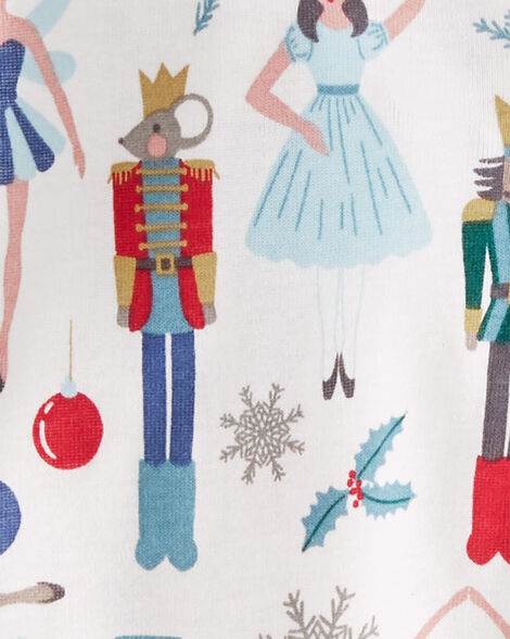  Product image 3 of Baby Organic Cotton Holiday Nutcracker Sleep & Play Pajamas