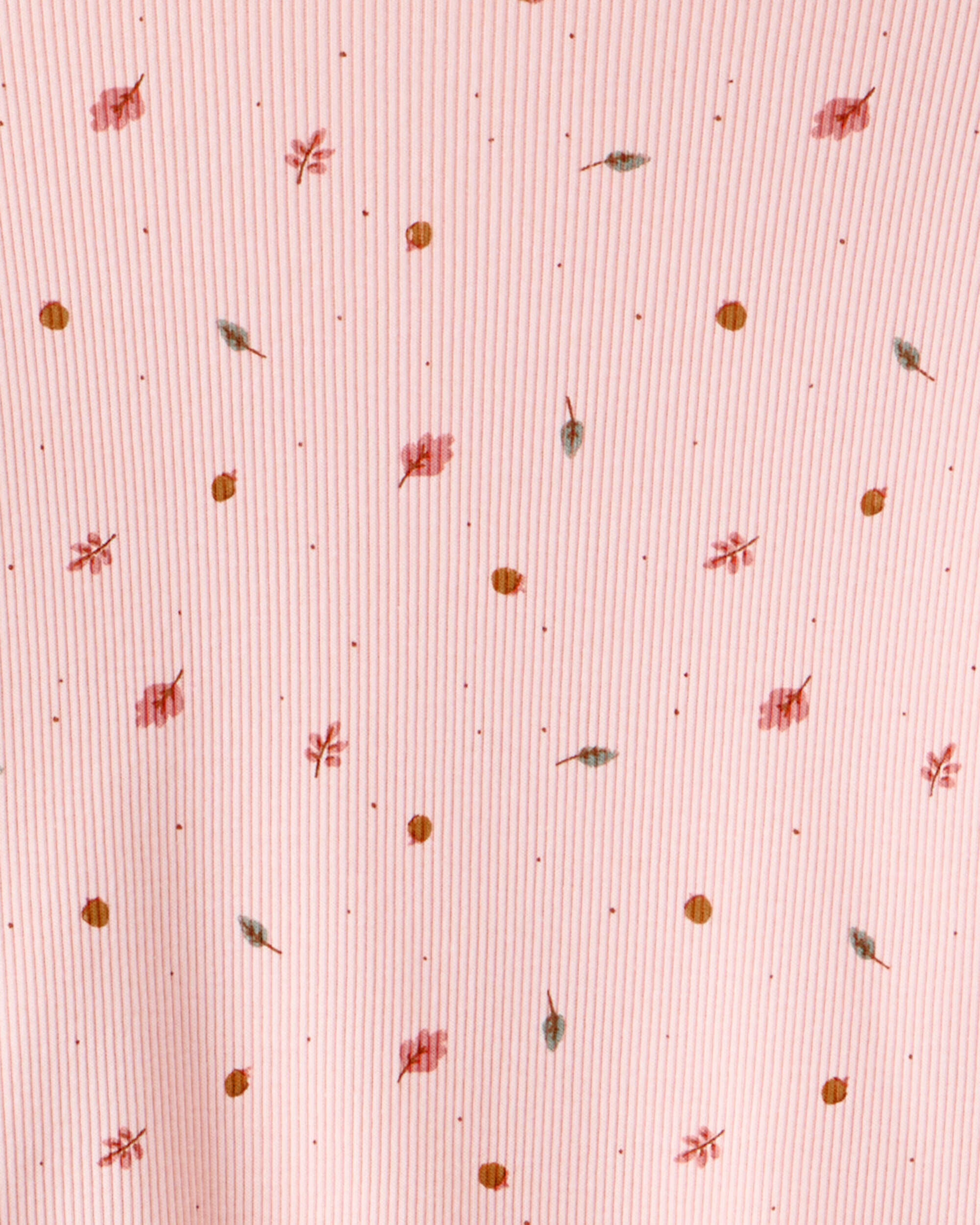 Toddler Girl 2-Piece Print Cotton Long-Sleeve Tee & Pant Set - Pink