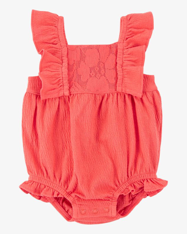 Product image 1 of Baby Girl Lace Crinkle Jersey Bubble