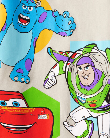 Product image 4 of Toddler Pixar Character Short-Sleeve Graphic Tee - Cream