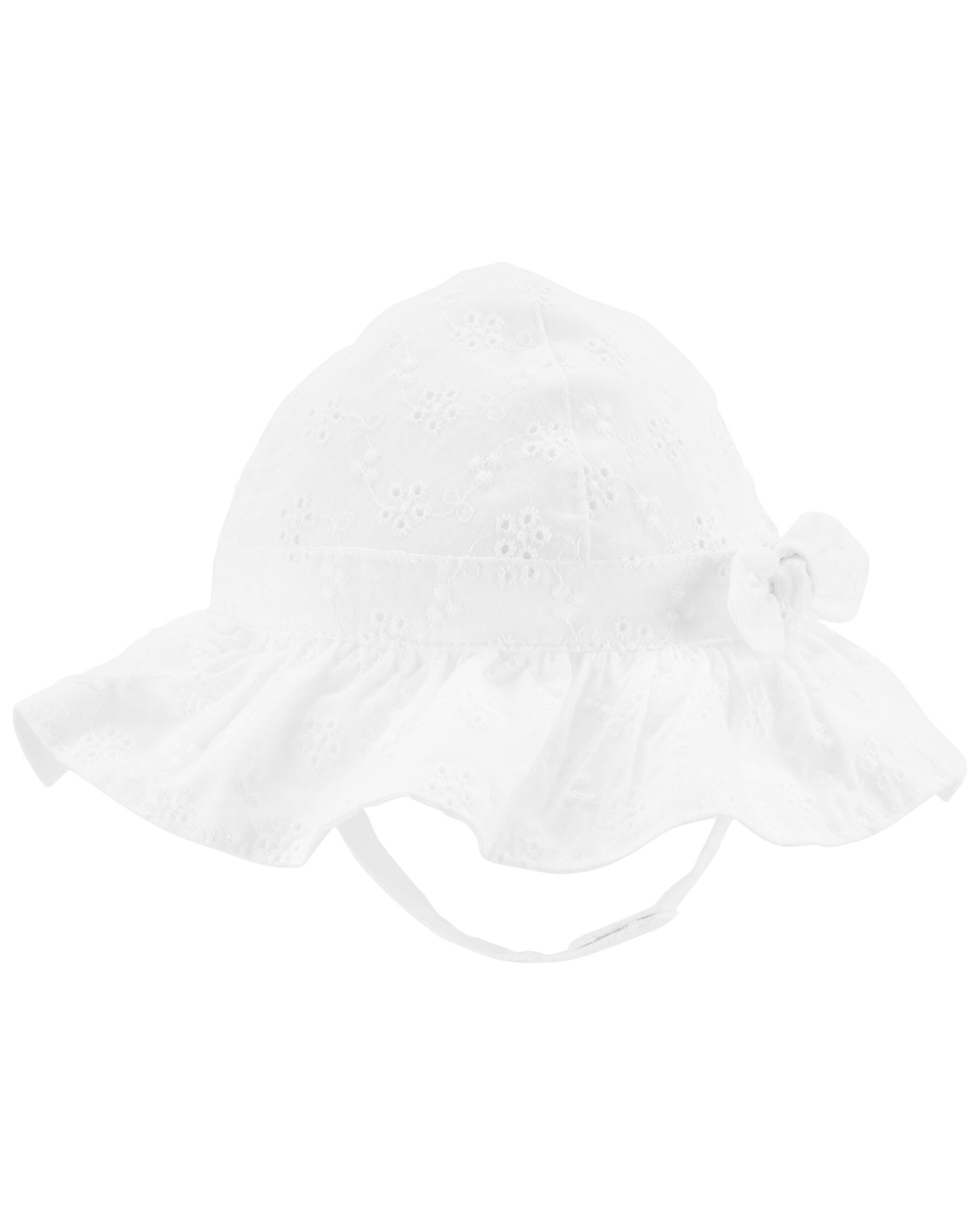 Eyelet Sun Hat
