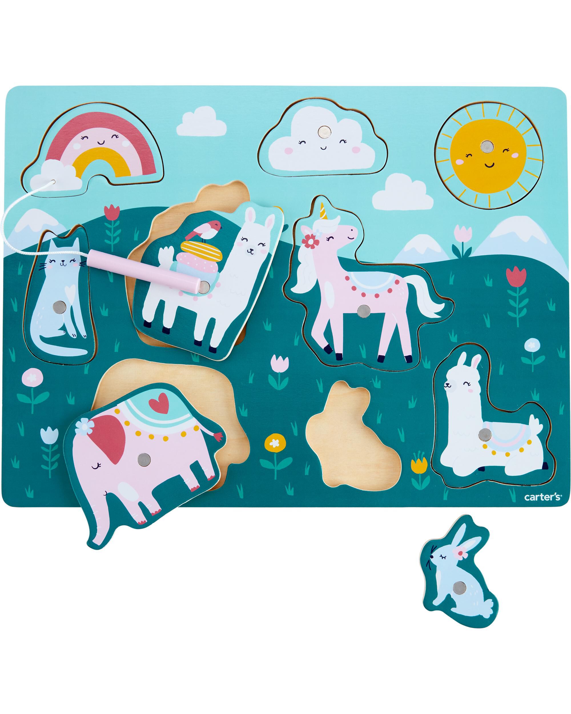 magnetic animal puzzle