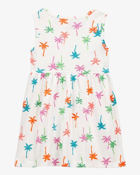  Product image 2 of Toddler Palm Tree Tank Dress