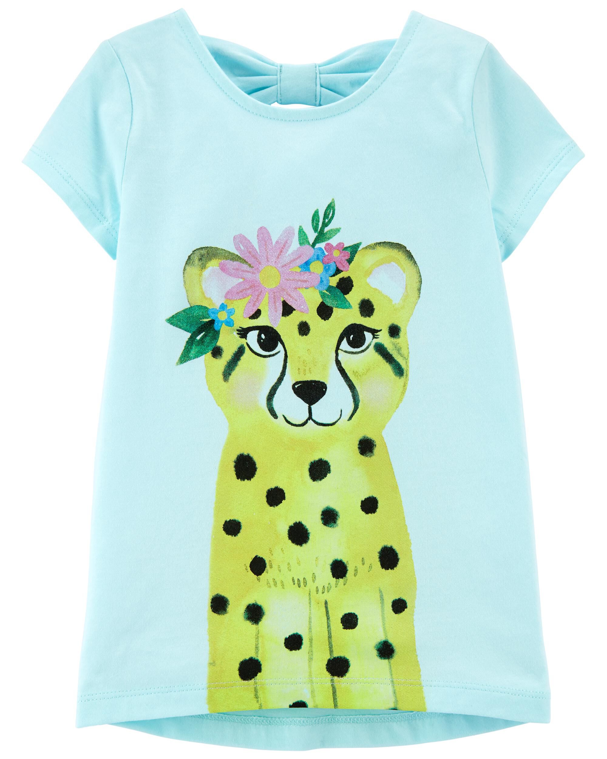 *CLEARANCE* Cheetah Jersey Tee