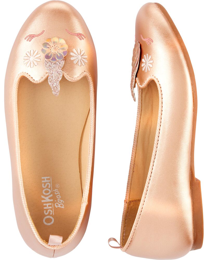 unicorn ballet flats