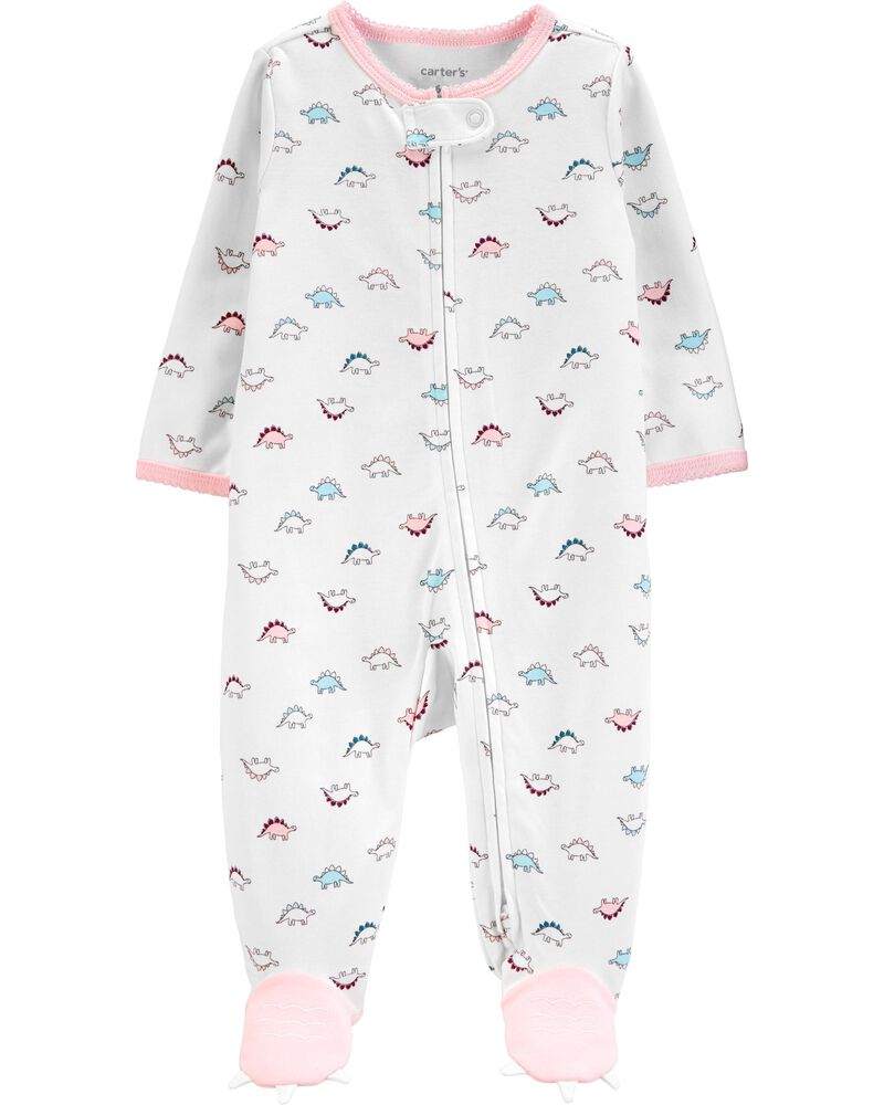 Dinosaur 2 Way Zip Cotton Sleep Play Carters Com